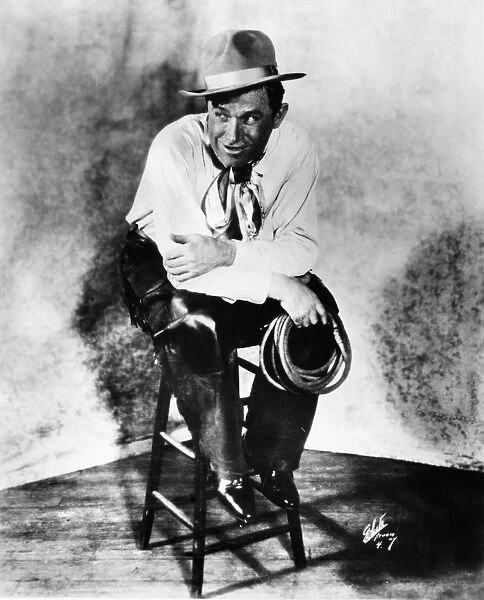 WILL ROGERS (1879-1935). American humorist. Photograph, c1916