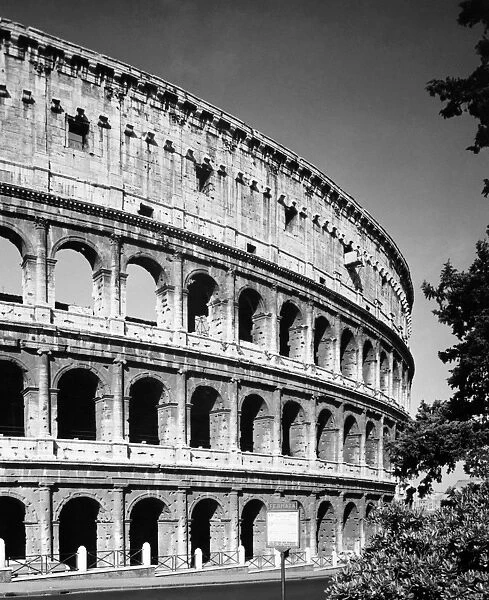 ROME: COLOSSEUM. The Colosseum in Rome, Italy. Photographed by Oscar Savio, early 20th century