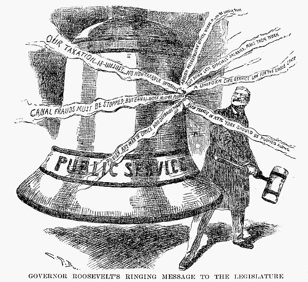 Roosevelt Cartoon, 1899