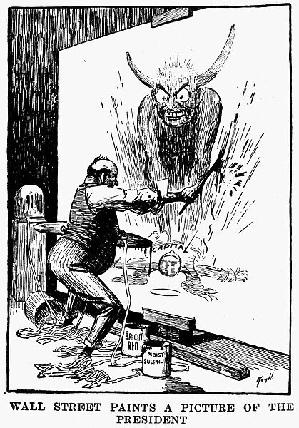 Roosevelt Cartoon, 1906