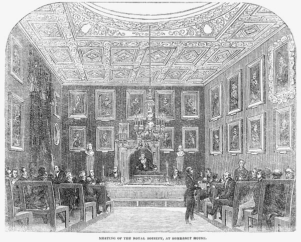 ROYAL SOCIETY, 1843. A meeting of the Royal Society for the promotion of the mathematical