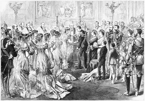 ROYAL WEDDING, 1879. The Marriage of The Duke of Connaught and Princess Louise