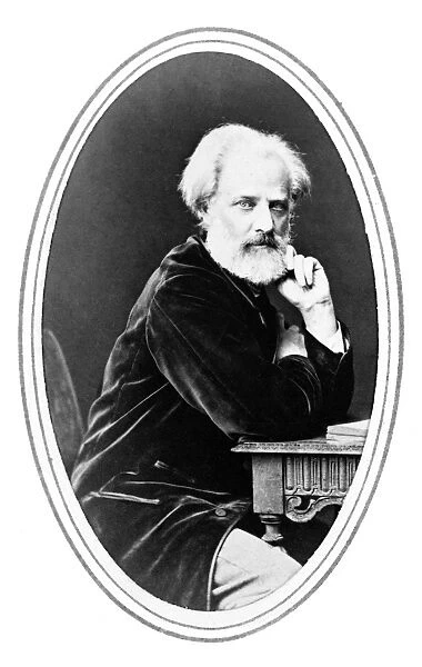RUDOLF LEHMANN (1819-1905). English (German-born) artist and author. Photograph, 1868