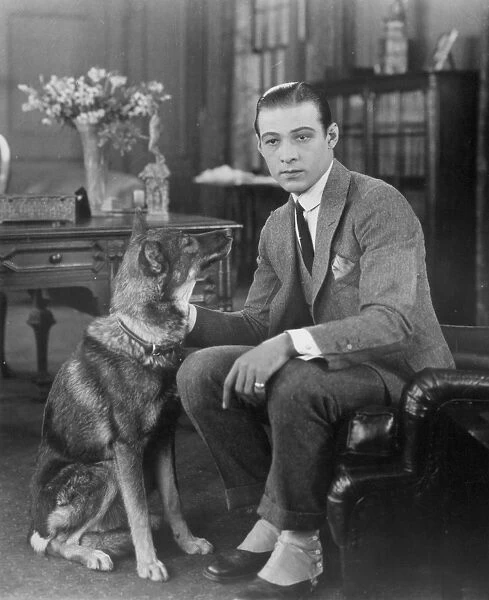 RUDOLPH VALENTINO (1895-1926). American (Italian-born) film actor