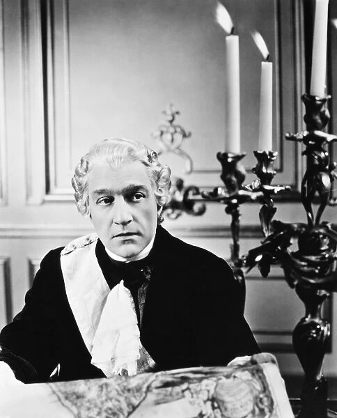 SACHA GUITRY (1885-1957). French actor and dramatist. As Louis XV in Champs-├ëlys