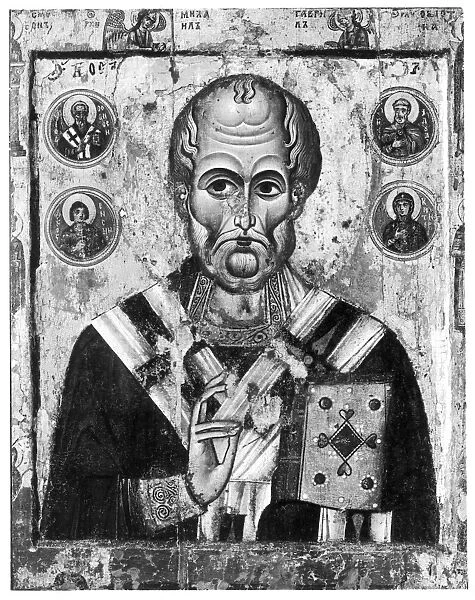 SAINT NICHOLAS. Fourth century Bishop of Myra