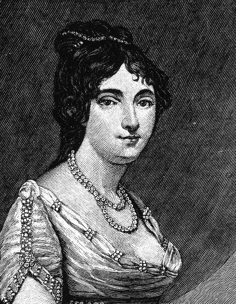 SALLY McKEAN D YRUJO (1777-1841). Philadelphia society woman and wife of Don Carlos