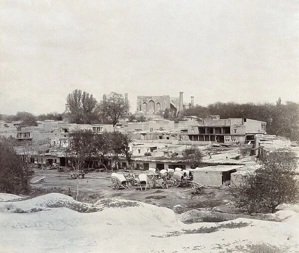 SAMARKAND, c1905. View of Samarkand. Photograph by Sergei Mikhailovich Prokudin-Gorskii