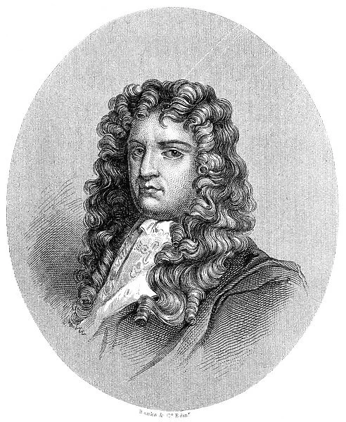 SAMUEL BUTLER (1612-1680). English poet. Line engraving, 19th century