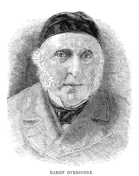SAMUEL JONES LOYD (1796-1883). 1st Baron Overstone. British banker and politician