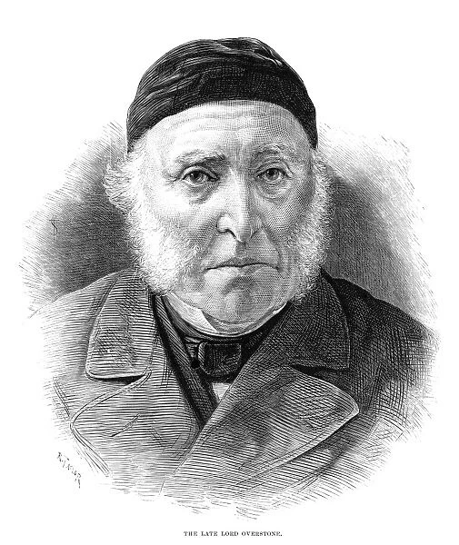 SAMUEL JONES-LOYD 1st Baron Overstone (1796-1883). British banker and statesman