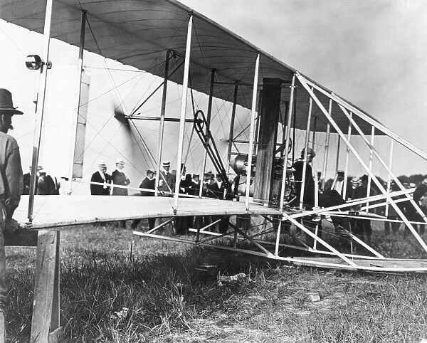 Samuel Pierpont Langleys airplane at Quantico, Virginia, 1903