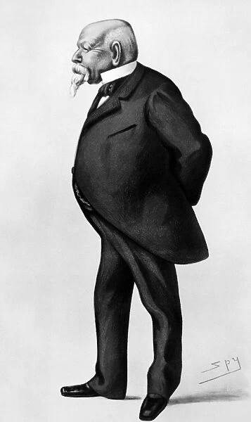 SAMUEL WARD (1814-1884). American politician and lobbyist. Caricature by Spy (Sir Leslie Ward)
