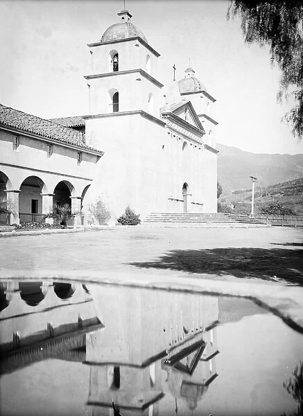 SANTA BARBARA, c1920. The Mission Santa Barbara in Santa Barbara, California. Photograph