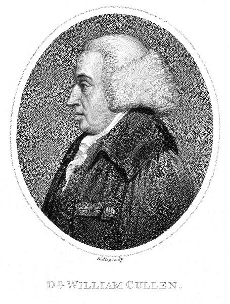 Scottish physician. Aquatint, English, 18th century