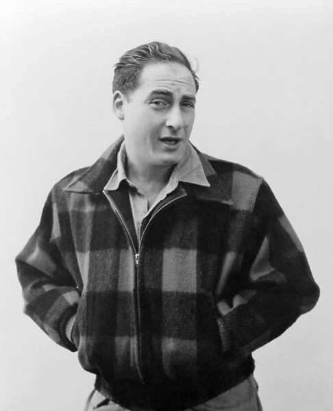 SID CAESAR (1922-2014). American comedian and actor. Photograph by Milton Greene, 1955