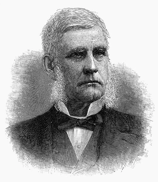 SIDNEY DILLON (1812-1892). American railroad executive, president of the Union Pacific Railroad