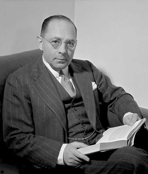 SIDNEY WEINBERG (1891-1969). American financier and chairman of the Wall Street