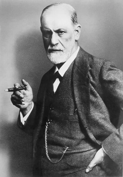 SIGMUND FREUD (1856-1939). Austrian neurologist and founder of psychoanalysis