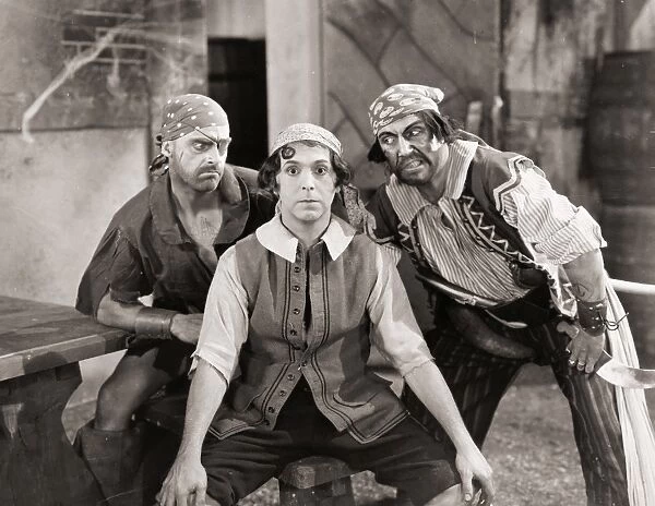 SILENT FILM STILL: PIRATES. Lupino Lane in Pirates Beware, 1928