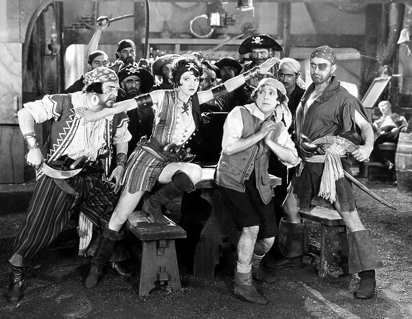 SILENT FILM STILL: PIRATES. Lupino Lane in Pirates Beware, 1928