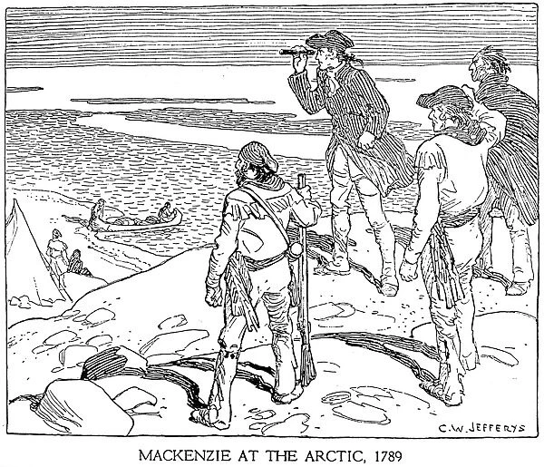 SIR ALEXANDER MACKENZIE (1764-1820). Scottish explorer