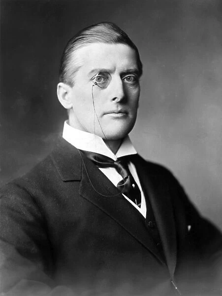 SIR AUSTEN CHAMBERLAIN (1863-1937). British politician. Photographed in 1923