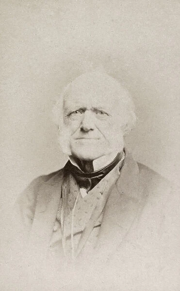SIR CHARLES LYELL (1797-1875). British geologist. Photographed c1870