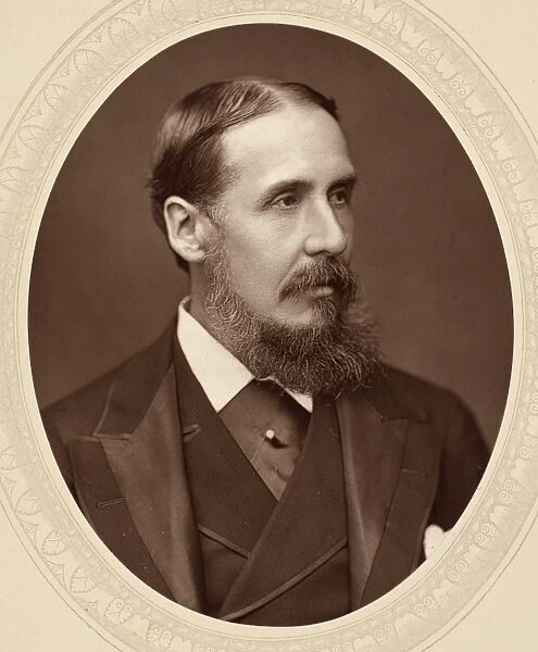 SIR CHARLES R. WILSON (1831-1916). Photographed c1880
