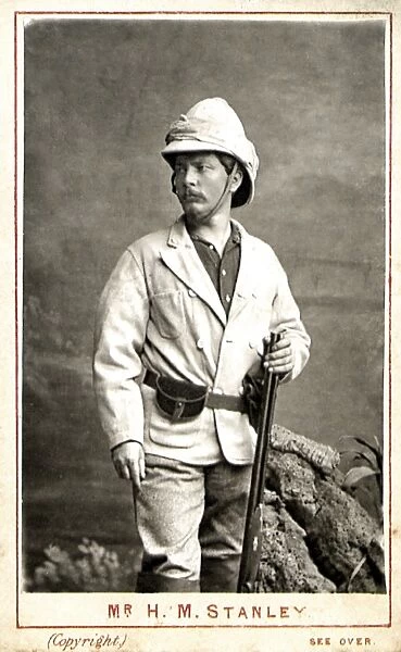 SIR HENRY MORTON STANLEY (1841-1904). English journalist and explorer