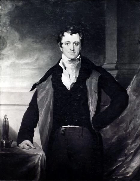 SIR HUMPHRY DAVY (1778-1829). English chemist
