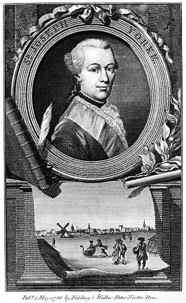 SIR JOSEPH YORKE (1724-1792). English diplomat and Lord of Dover. Etching