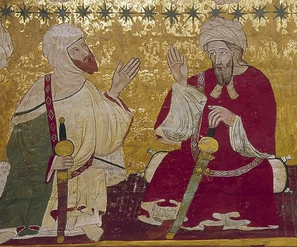 SPAIN: MOORS, c1375. Muslim men of al-Andalus