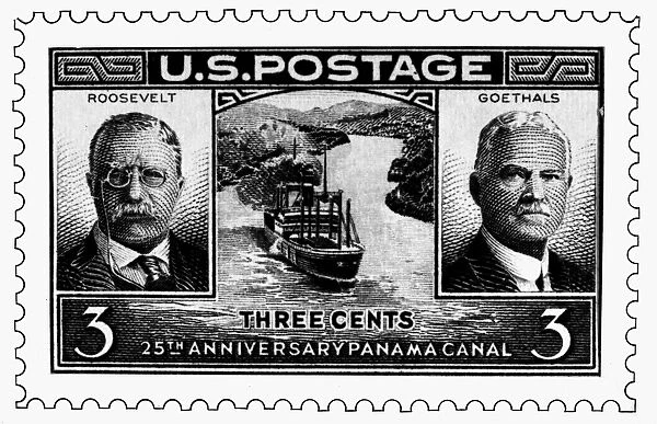 Stamp: Panama Canal
