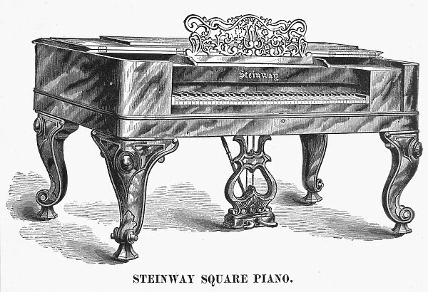 Steinway Square Piano, 1878