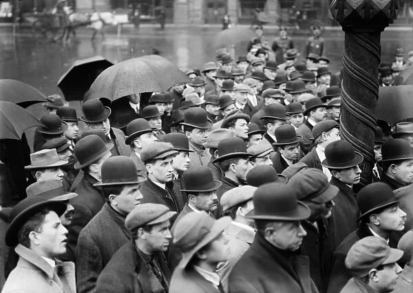STRIKE MEETING, 1912. A meeting about the Lawrence Textile Strike in Union Square