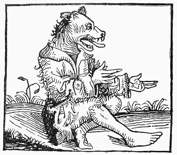 SUPERSTITION, 1493. Spontaneous Generation. A monster born from the Biblical Deluge
