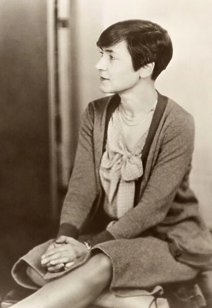 SUZANNE LA FOLLETTE (1893-1983). American journalist. Photograph, 1932