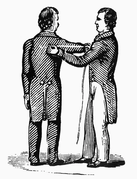 TAILOR, 19th CENTURY. Line engraving