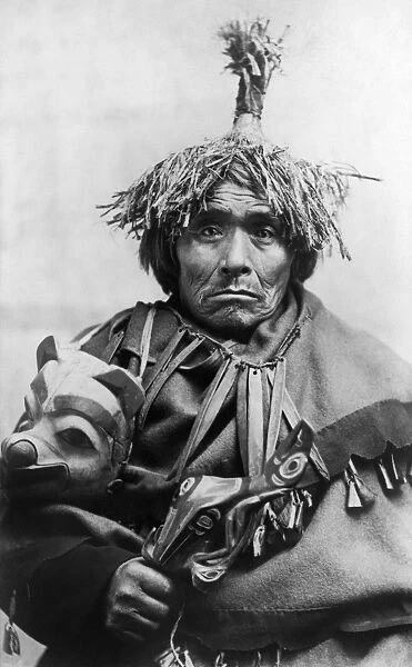 TAKU DOCTOR, c1899. Portrait of a Taku doctor in Alaska. Photograph, c1899