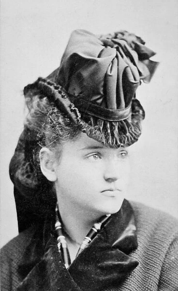 TENNESSEE CELESTE CLAFLIN (1846-1923). American social reformer. Photograph, c1880