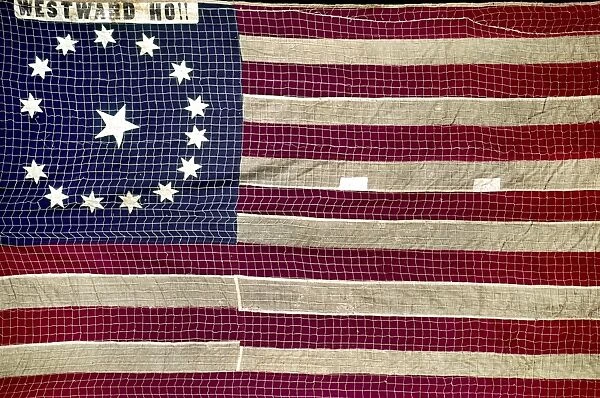 TEXAS FLAG, 19th CENTURY. Texas war flag, 19th century