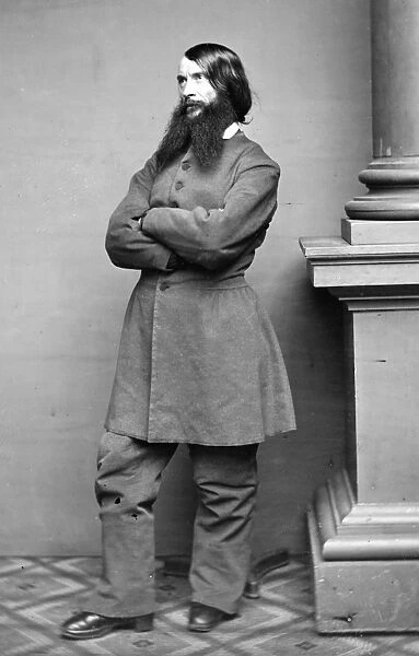THADDEUS HYATT (1816-1901). American abolitionist and inventor. Photograph, c1860