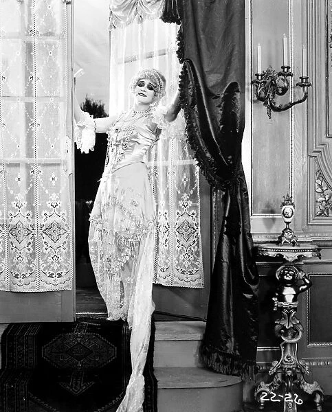 THEDA BARA (1885-1955). N e Theodosia Goodman. American actress. Bara in a scene from Du Barry, 1918