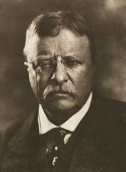 THEODORE ROOSEVELT (1858-1919). 26th President of the United States. Photograph, c1910