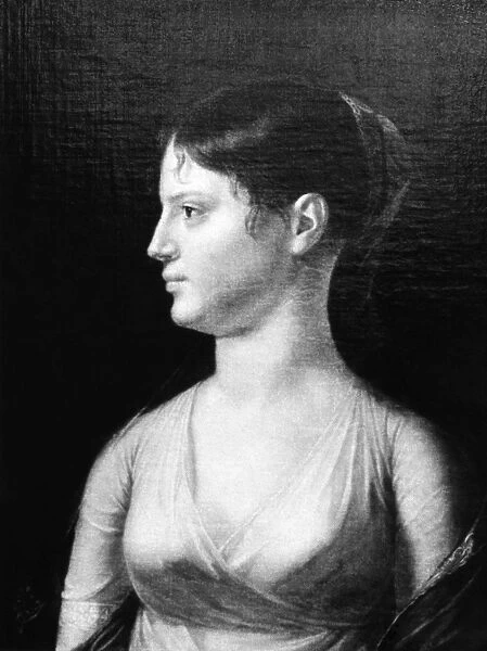 THEODOSIA BURR (1783-1813). Daughter of Aaron Burr and wife of Joseph Alston