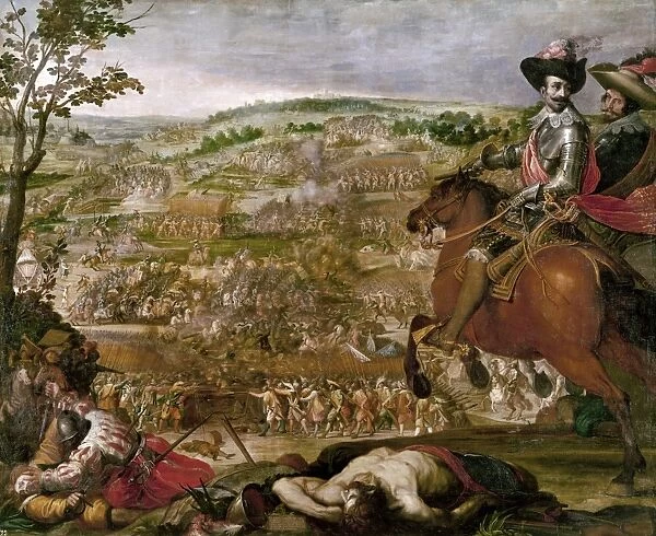 THIRTY YEARS WAR, 1622. The victory of the Spanish army over the Protestant powers