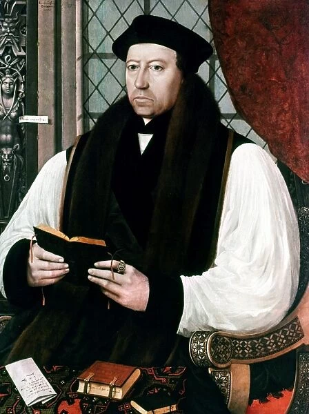 THOMAS CRANMER (1489-1556). English prelate and reformer