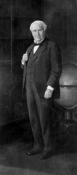 THOMAS EDISON (1847-1931). American inventor