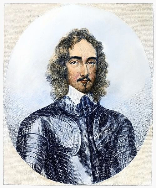 THOMAS FAIRFAX (1612-1671). Third Baron Fairfax of Cameron. English Parliamentary commander. Stipple engraving, English, 18th century